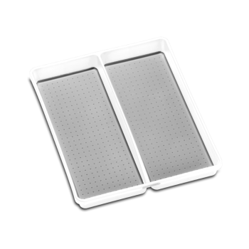 Madesmart Classic Large 2 Compartment Utensil Tray