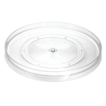 iDesign Linus Turn Table Clear