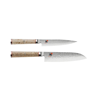 Miyabi Birchwood (Santoku & Shotoh) 2 Piece Knife Set