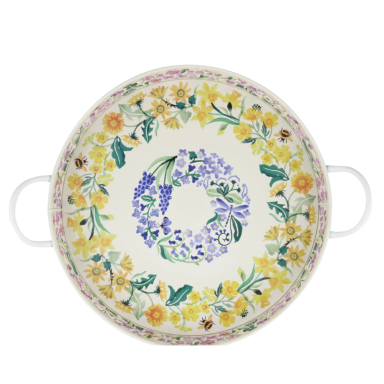 EB Wild Flower tray with handles