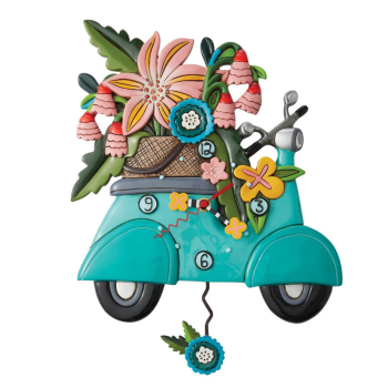 Allen Designs Scoot-In Through Life Pendulum Clock