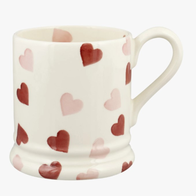 Pink Hearts Mug