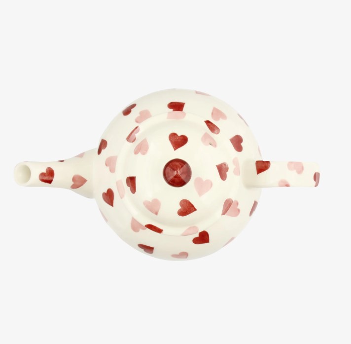 Pink Hearts teapot