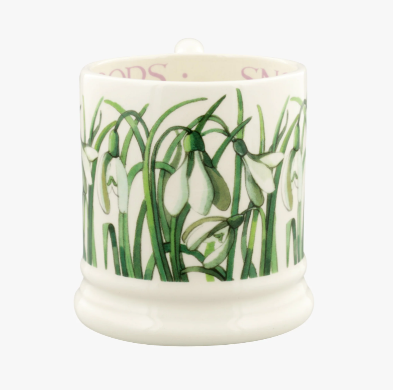 Snowdrops Mug Face