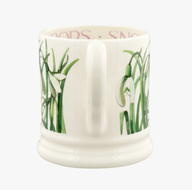 Snowdrops Mug handle