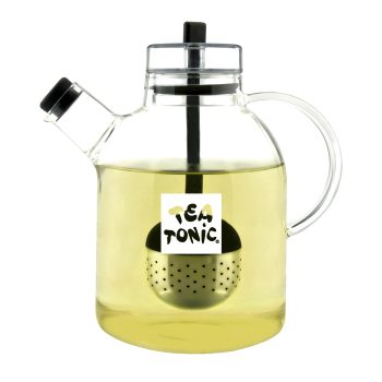 Tea Tonic Glass Tea Pot with Infuser 1.5L