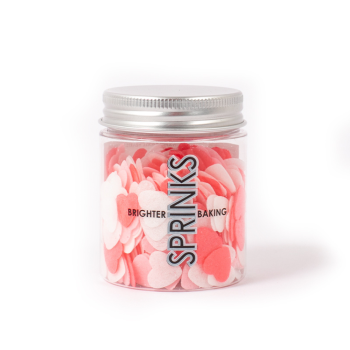 Sprinks Wafer Decorations Small Hearts Valentines 9g
