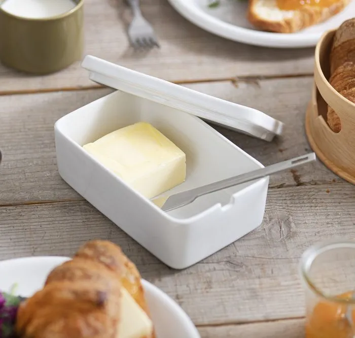 Zero Japan Butter dish White (2)