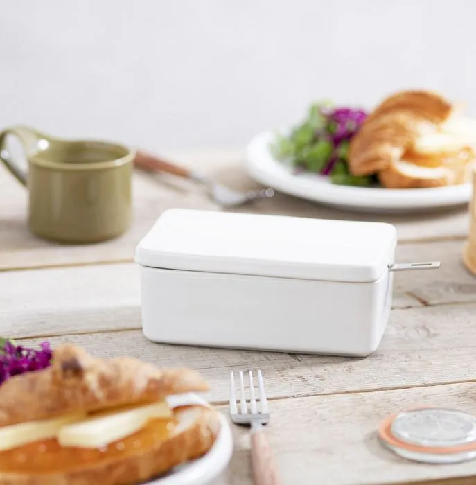 Zero Japan Butter dish White (3)