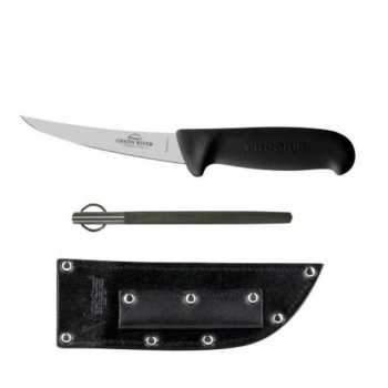 Green River Boning Steel Knife and Sheath Set
