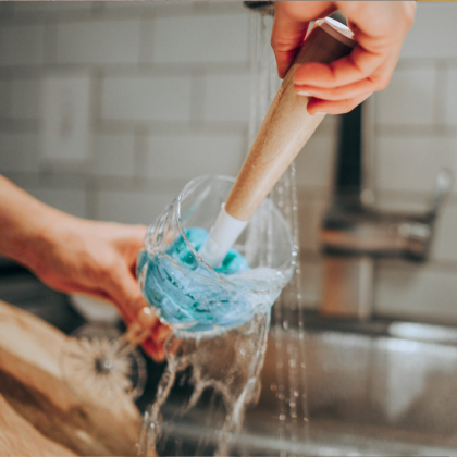 New Zealand Kitchen Products | Glassware Cleaning