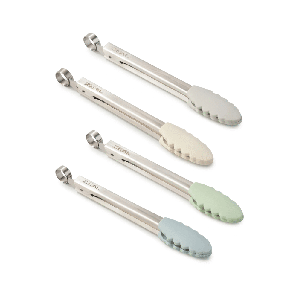 Zeal Neutral Silicone Tongs