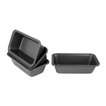Bakemaster Non-Stick Loaf Pan Set of 4
