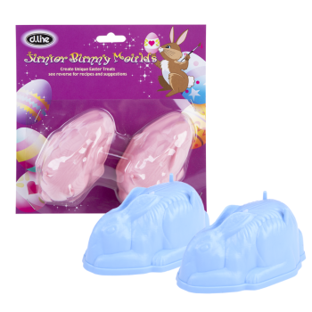 d.line Junior Bunny Mould Set of 2