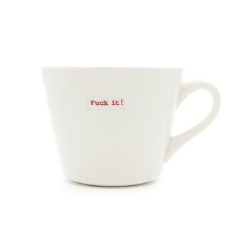 Keith Brymer Jones Bucket Mug F*ck It!