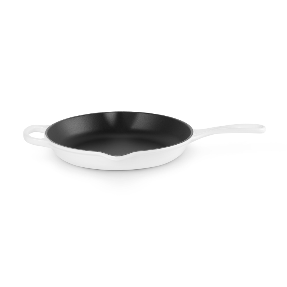 Le Creuset Signature Cast Iron Skillet 26cm White (2)