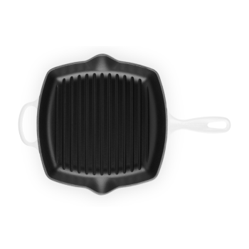 Le Creuset Signature Cast Iron Square Grillit 26cm White (3)