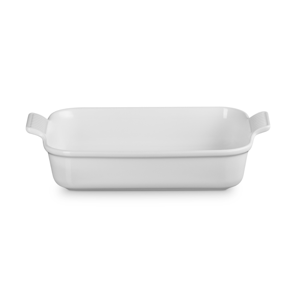 Le Creuset Stoneware Rectangular Dish White 32cm
