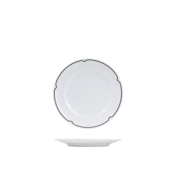 RCFP17-BK Round Plate – Wide Rim