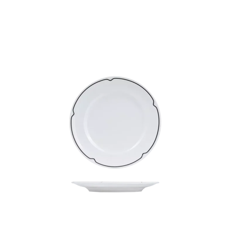 RCFP17-BK Round Plate – Wide Rim