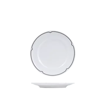 RCFP21-BK Round Plate – Wide Rim