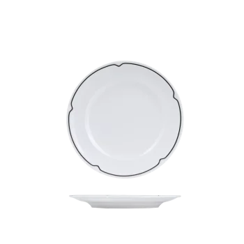 RCFP24-BK Round Plate – Wide Rim