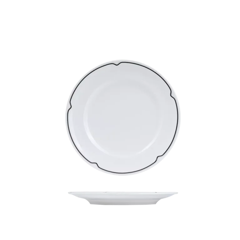 RCFP24-BK Round Plate – Wide Rim