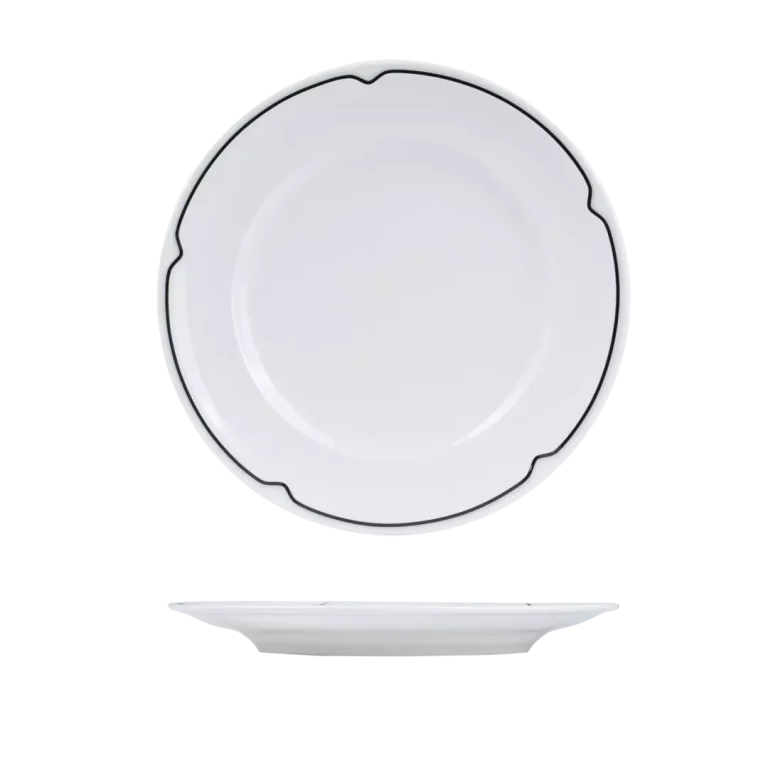 RCFP29-BK Round Plate – Wide Rim