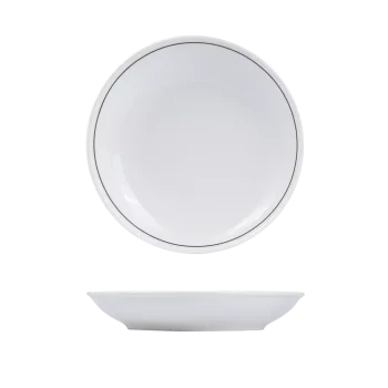Rak Porcelain Princeton Black Round Coupe Bowl 260mm