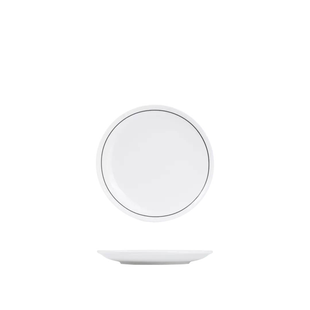 RPPR18-BK Round Coupe Plate