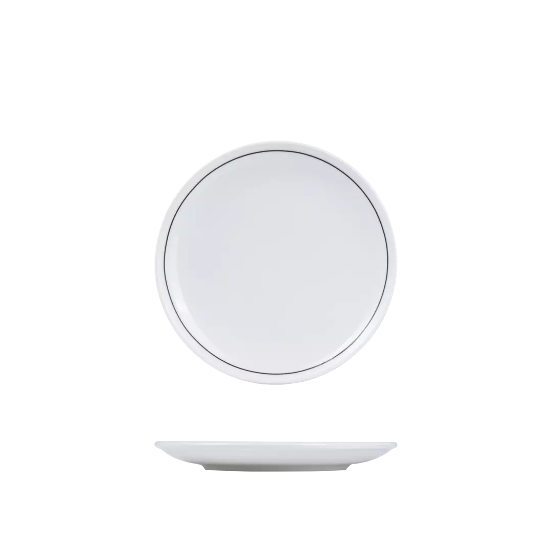 RPPR21-BK Round Coupe Plate