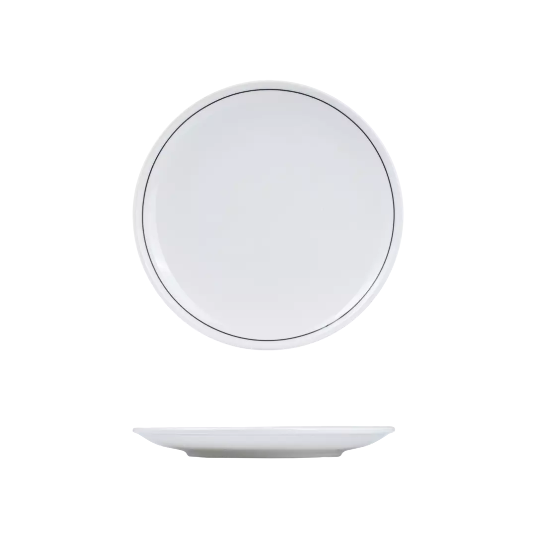 RPPR24-BK Round Coupe Plate