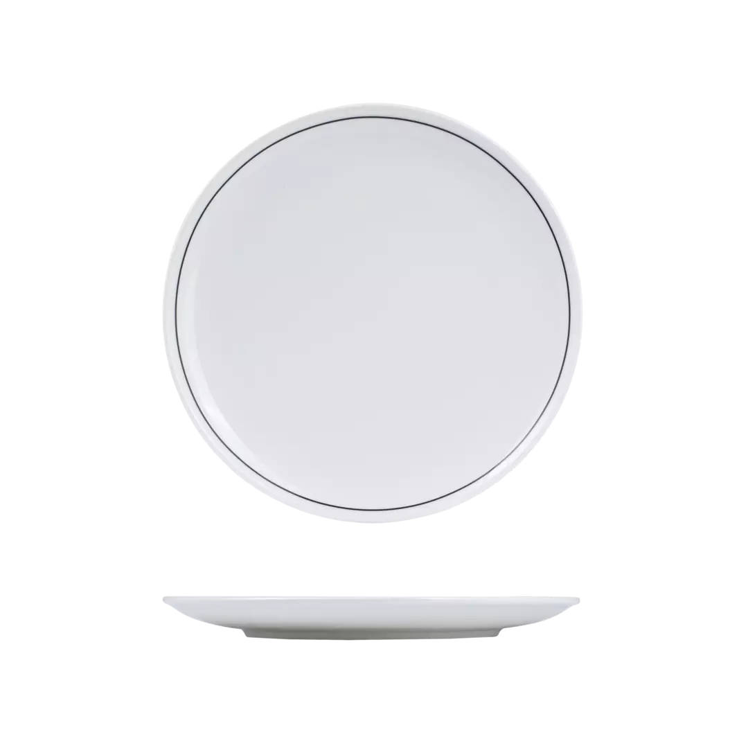 RPPR27-BK Round Coupe Plate