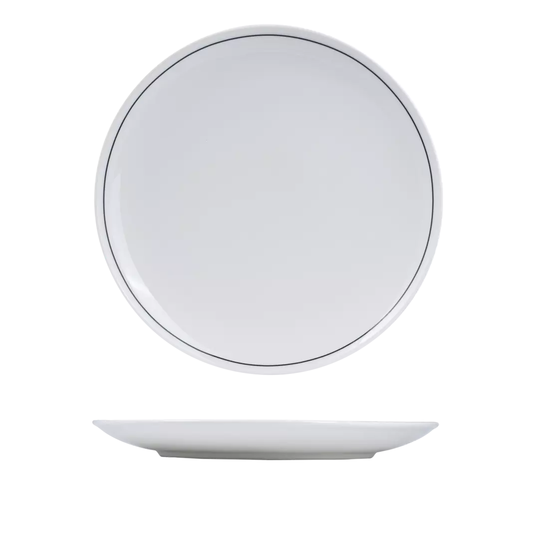 RPPR31-BK Round Coupe Plate