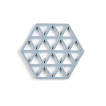 Zone Denmark Triangles Trivet Silicone Small Sky