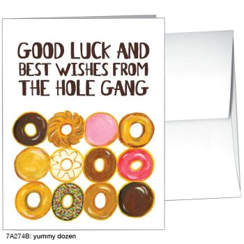 Good Luck from the Hole Gang - Card