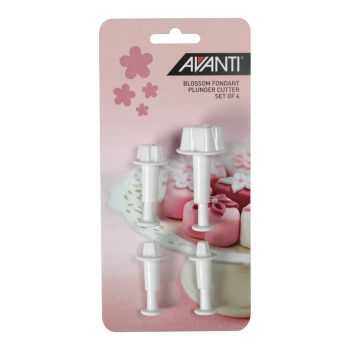 Avanti Blossom Fondant Plunger Cutter Set of 4