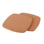 Avanti Square Cork Trivets with Magnets Set of 2