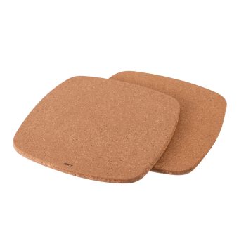 Avanti Square Cork Trivets with Magnets Set of 2