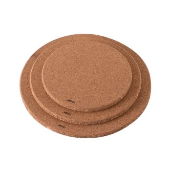 Avanti Round Cork Trivets with Magnets Set of 3