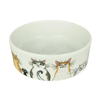 BIA Wags To Whiskers Cat Bowl Large