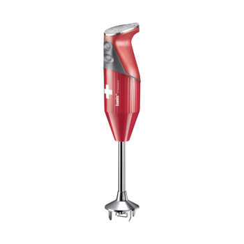 Bamix SwissLine Immersion Blender 200W Red with Swiss Flag - 70th Anniversary Model