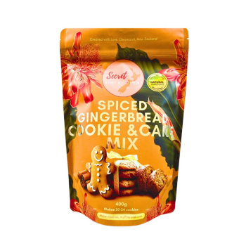 Secret Kiwi Kitchen Spiced Gingerbread Cookie & Cake Mix 400g