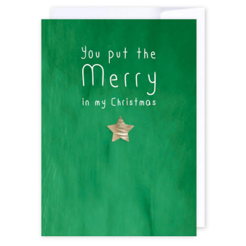 i candy Card Christmas - Merry in my Christmas