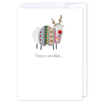 i candy Card Kiwi Christmas - Fleece navidad...