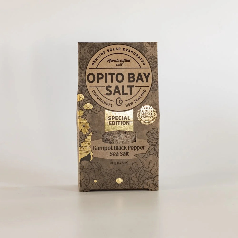 Opito Bay Salt Co. Fine Kampot Black Pepper Sea Salt 50g (2)