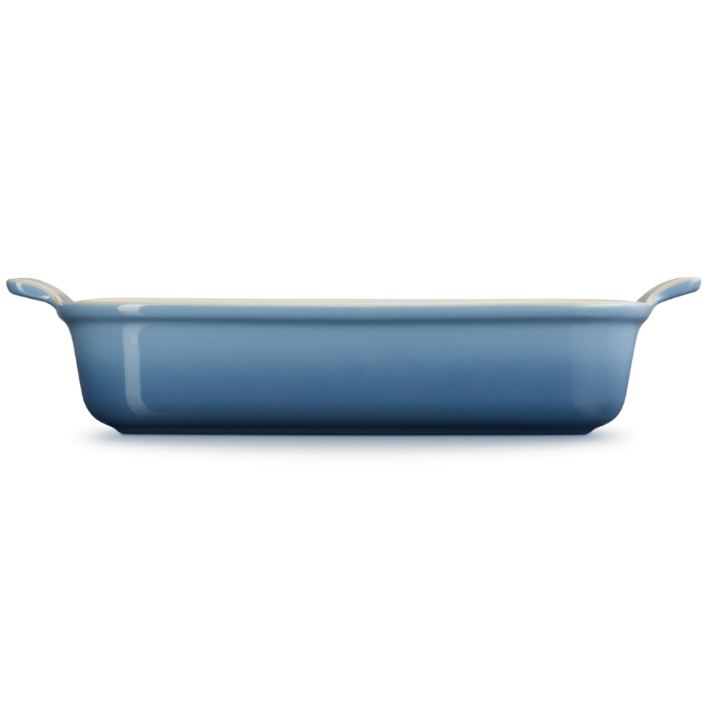 Stoneware Rectangular Dish Chambray 32cm (2)