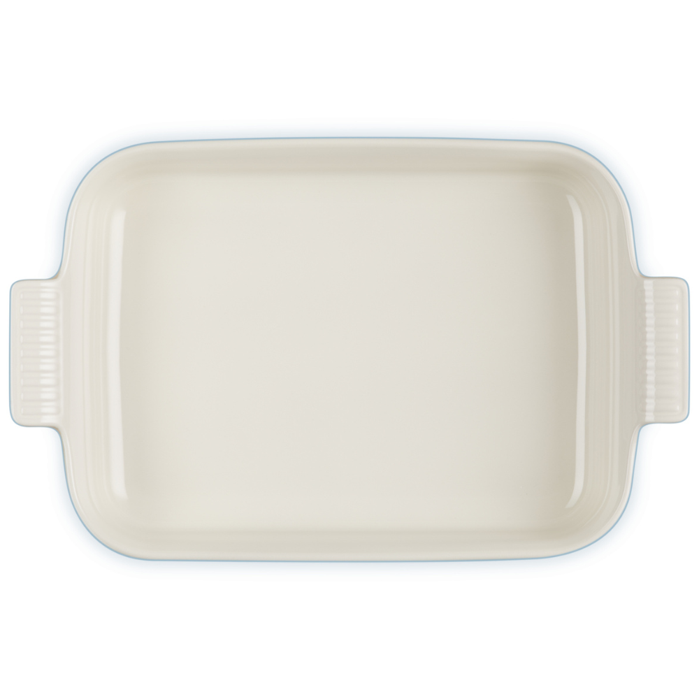 Stoneware Rectangular Dish Chambray 32cm (3)