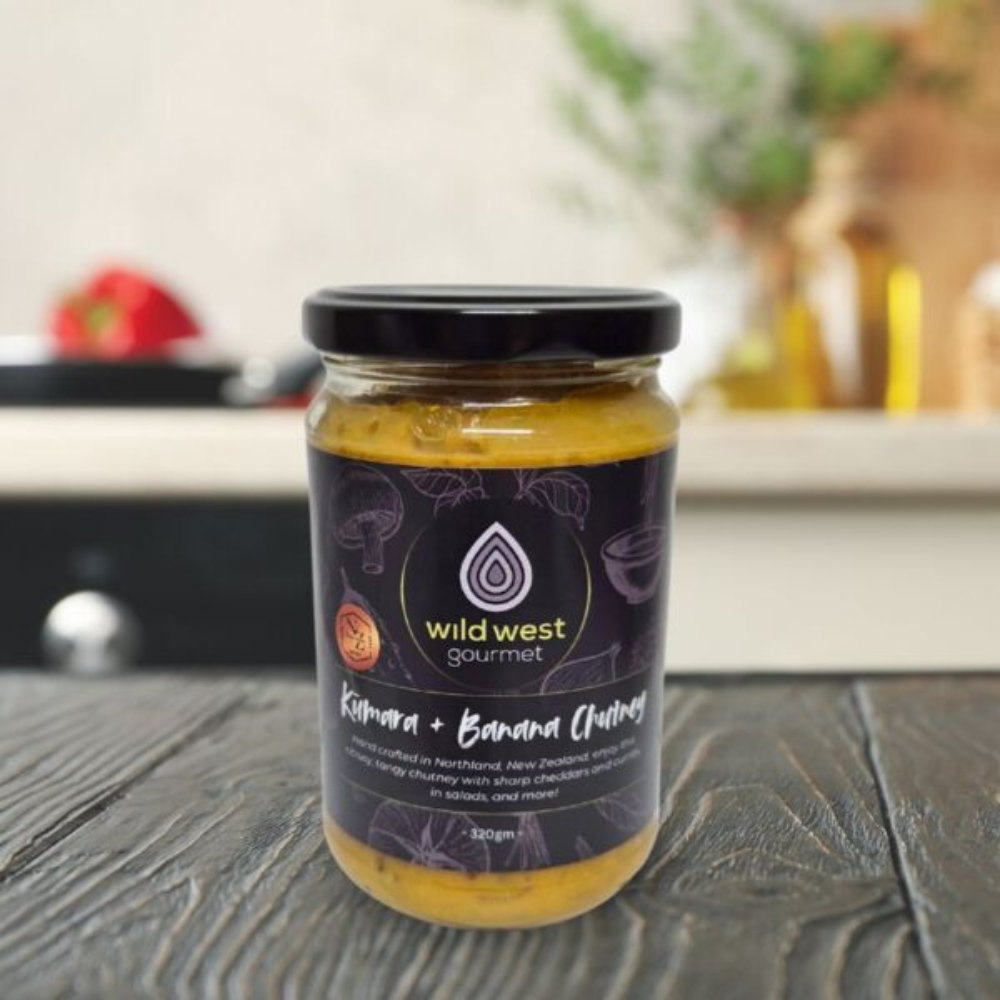 Wild West Gourmet Kūmara & Banana Chutney 320g