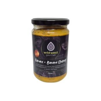 Wild West Gourmet Kūmara & Banana Chutney 320g